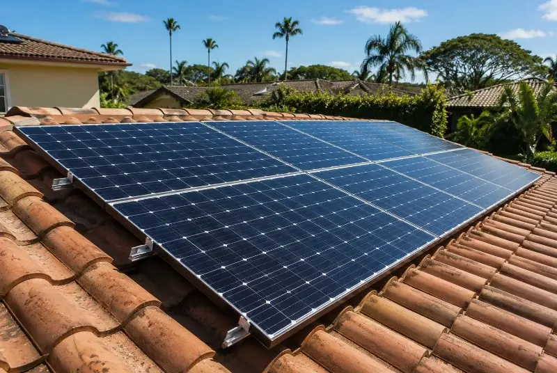 Installation de panneaux solaires à Mothern